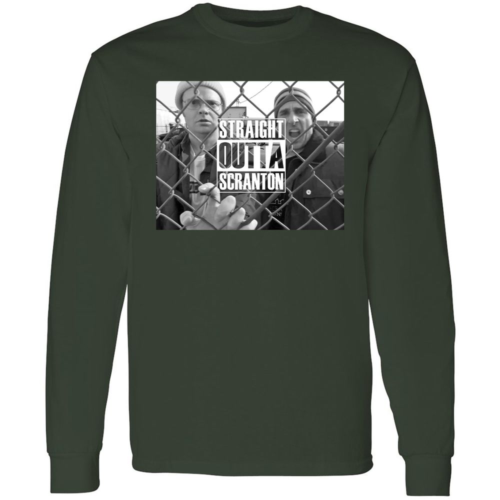 Long Sleeve T-Shirt - D4BS77TN - Forest Green - 4