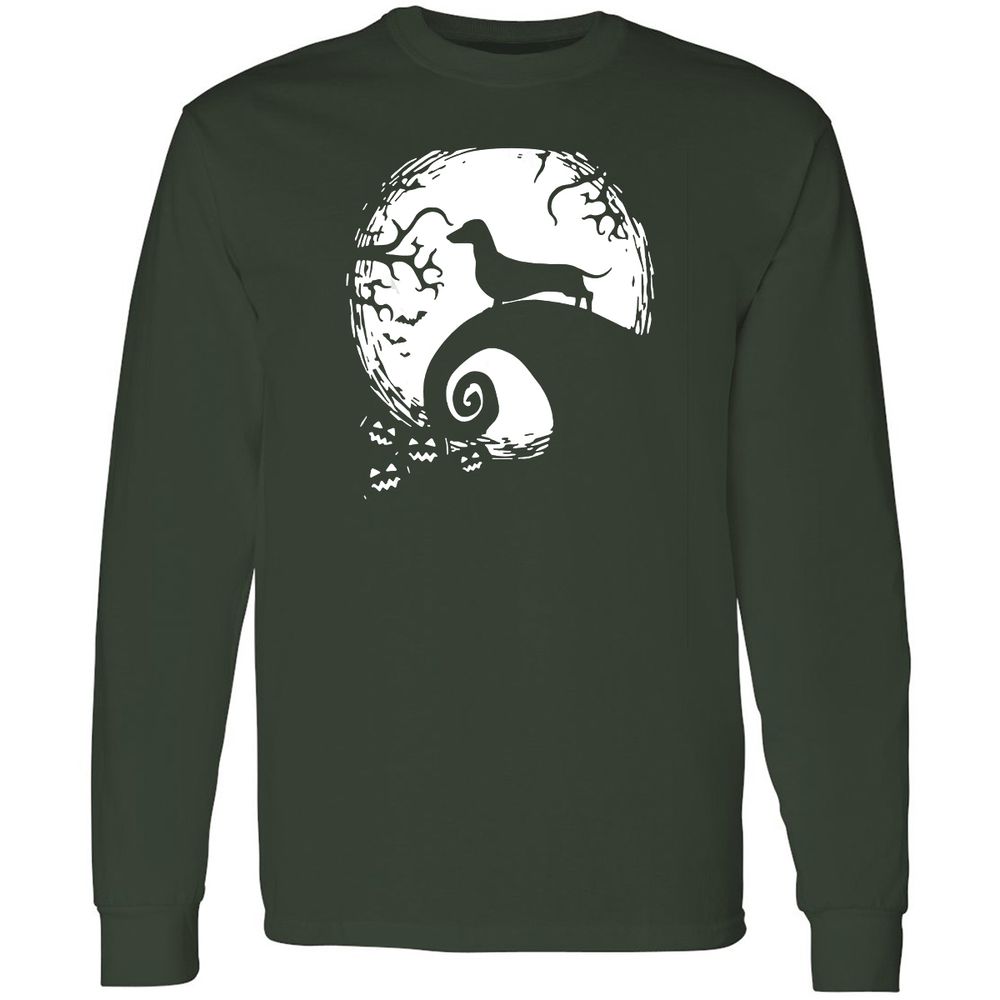 Long Sleeve T-Shirt - 3WVLPXCX - Forest Green - 4