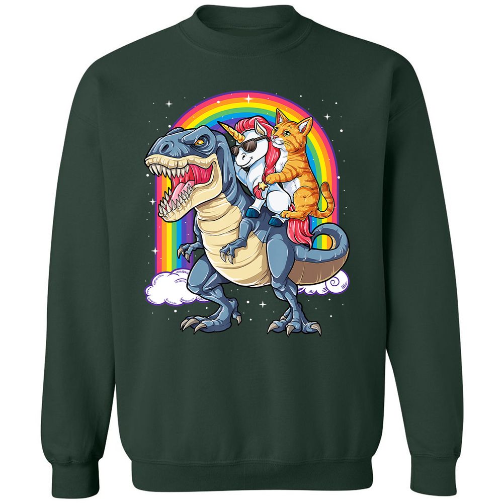 Classic Unisex Sweatshirt - PGLJJYK6 - Forest Green - 4