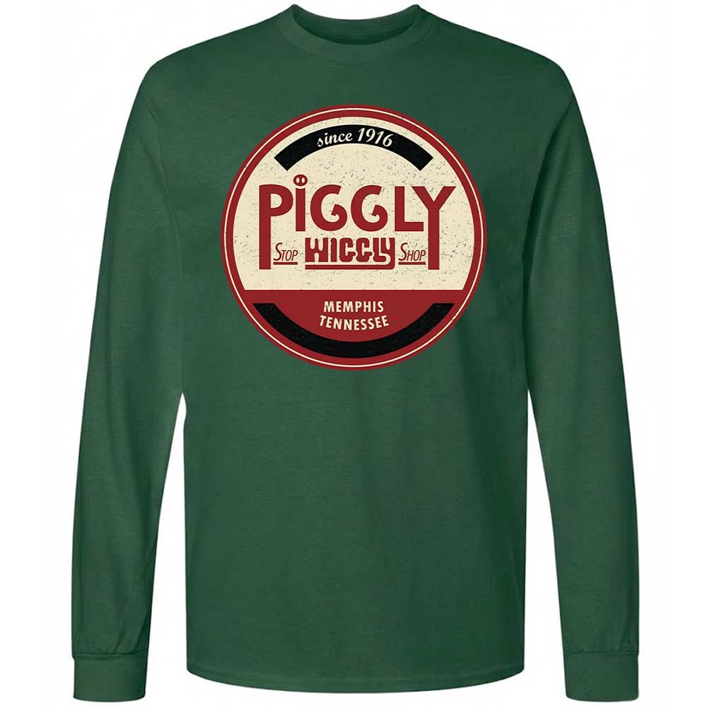Long Sleeve T-Shirt - 7AB5RR2A - Forest Green - 4