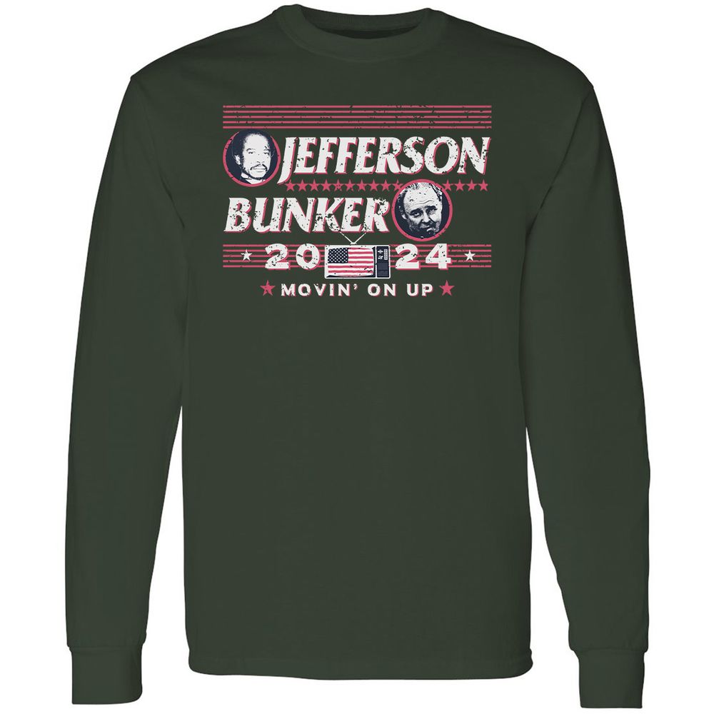 Long Sleeve T-Shirt - 2D88H6LE - Forest Green - 4