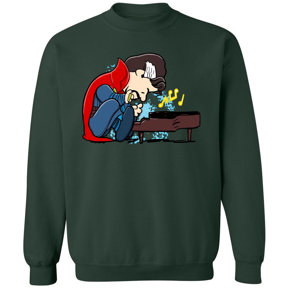 Classic Unisex Sweatshirt - RQYK4PJM - Forest Green - 4