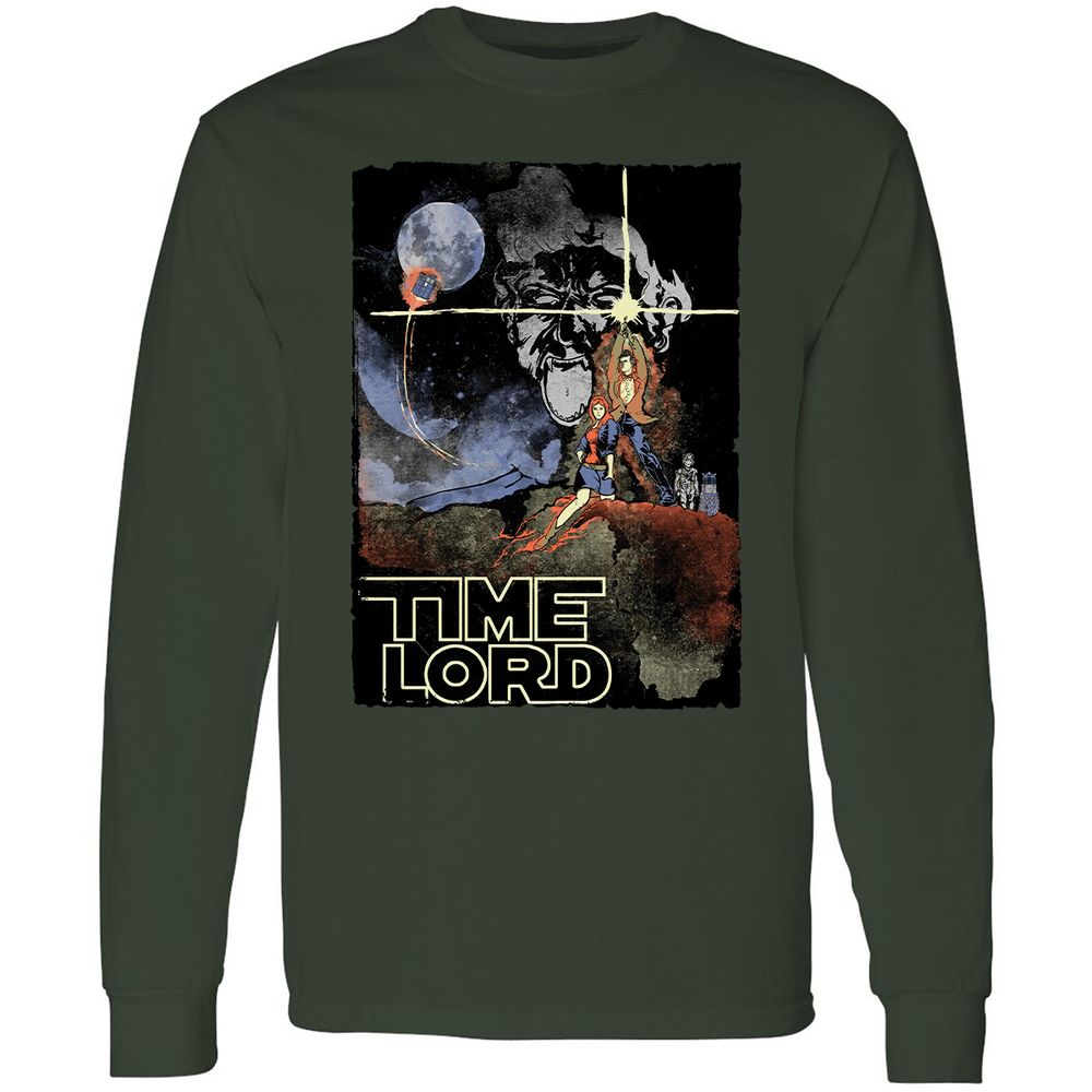 Long Sleeve T-Shirt - SYZ5QQL8 - Forest Green - 4