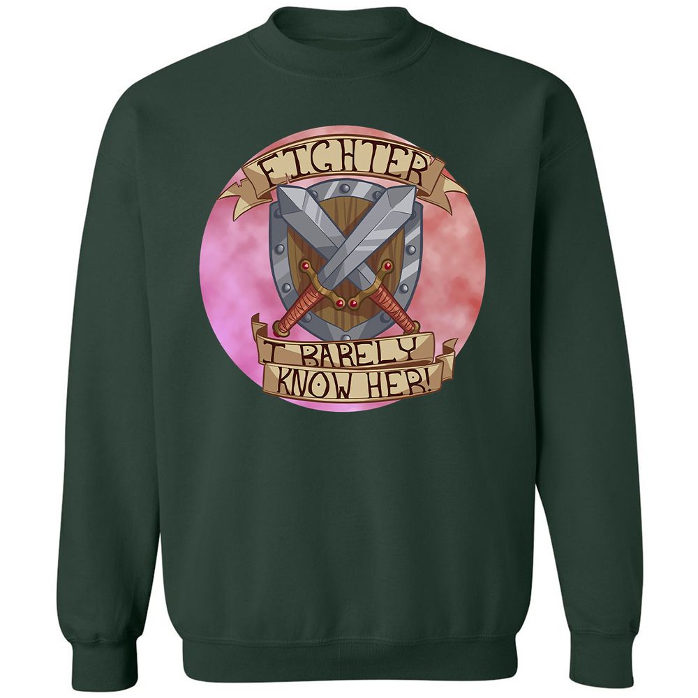 Classic Unisex Sweatshirt - L55GF41Y - Forest Green - 4