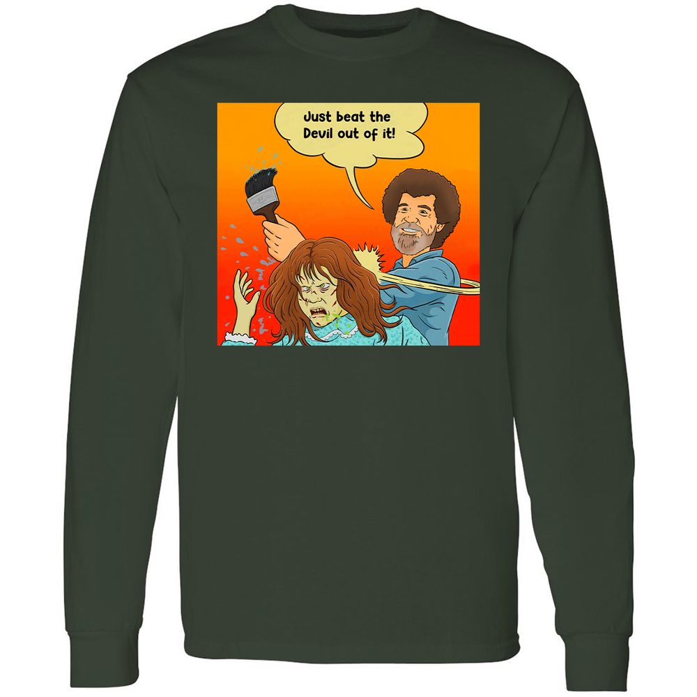 Long Sleeve T-Shirt - 5CULHKVD - Forest Green - 4