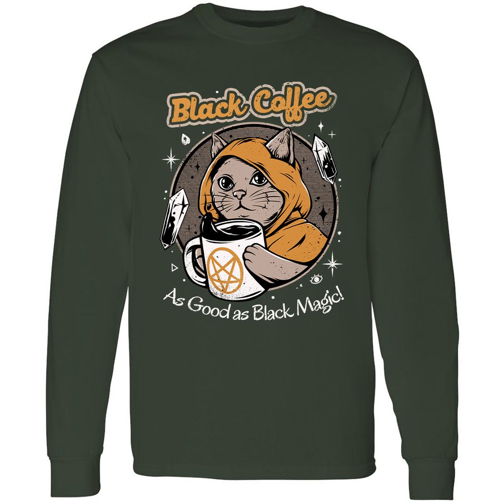 Long Sleeve T-Shirt - FHDZHPJF - Forest Green - 4