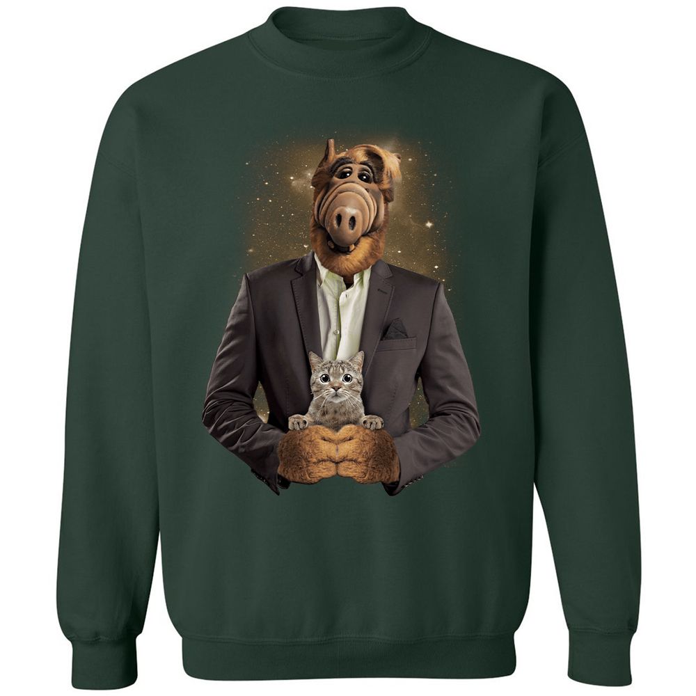 Classic Unisex Sweatshirt - XDQXHVQQ - Forest Green - 4