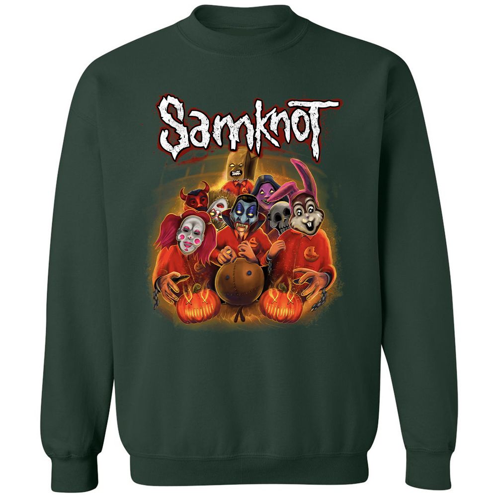 Classic Unisex Sweatshirt - 7KMXJPH6 - Forest Green - 4