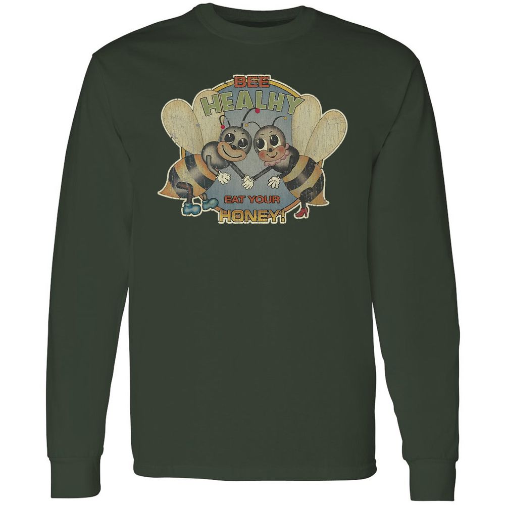 Bee Healthy Eat Your Honey - Forest Green - 4