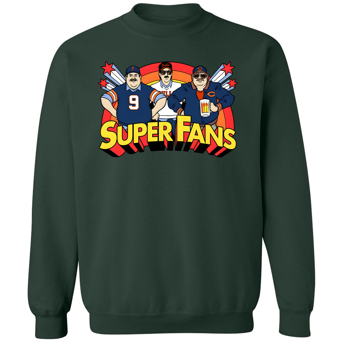 Classic Unisex Sweatshirt - BKL5BKUR - Forest Green - 4