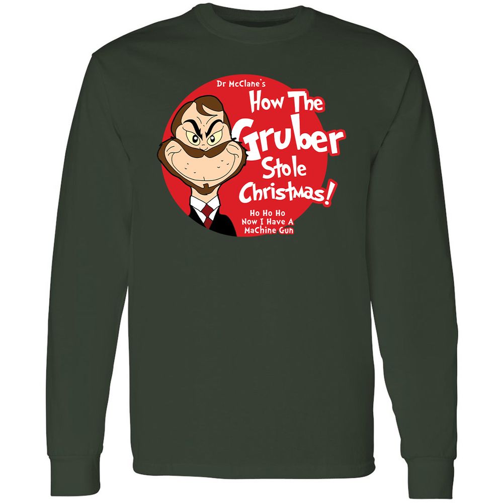 Long Sleeve T-Shirt - 72ZZWULY - Forest Green - 4