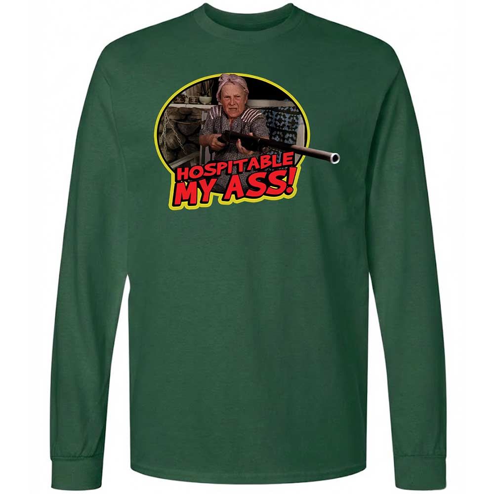 Long Sleeve T-Shirt - R5AR8E4U - Forest Green - 4