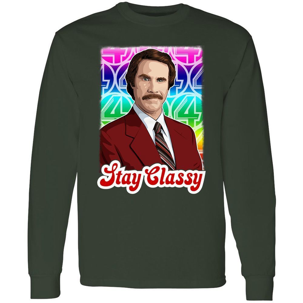 Long Sleeve T-Shirt - EV6J681P - Forest Green - 4