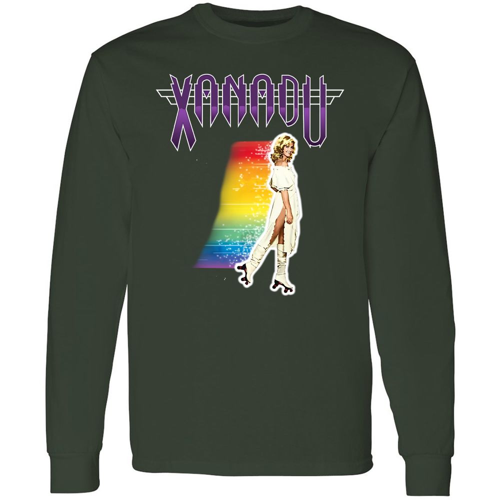 Long Sleeve T-Shirt - G3MXPF87 - Forest Green - 4