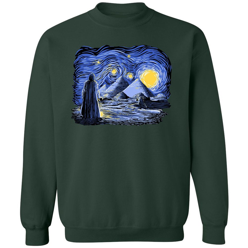 Classic Unisex Sweatshirt - 7VT3WP6W - Forest Green - 4