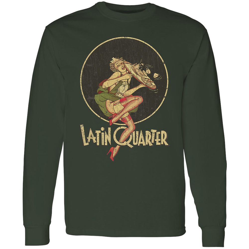 Long Sleeve T-Shirt - 2YVQ47KE - Forest Green - 4