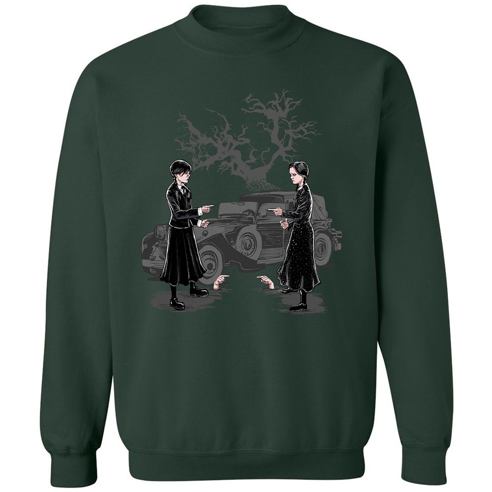 Classic Unisex Sweatshirt - JVBWS844 - Forest Green - 4