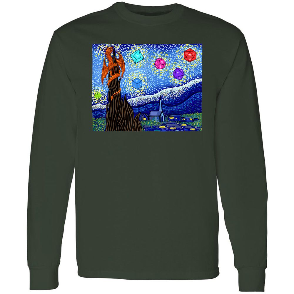 Long Sleeve T-Shirt - 174H7R3A - Forest Green - 4