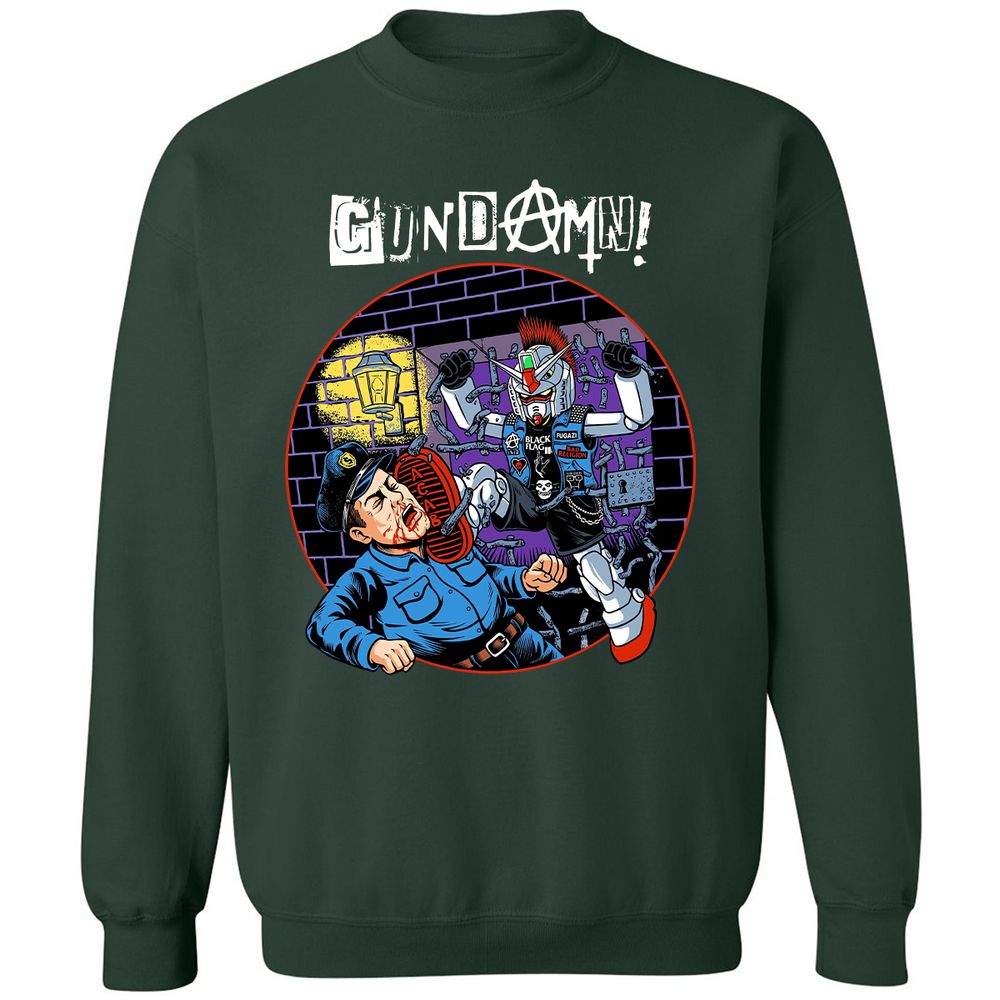 Classic Unisex Sweatshirt - 2BMC4CXX - Forest Green - 4
