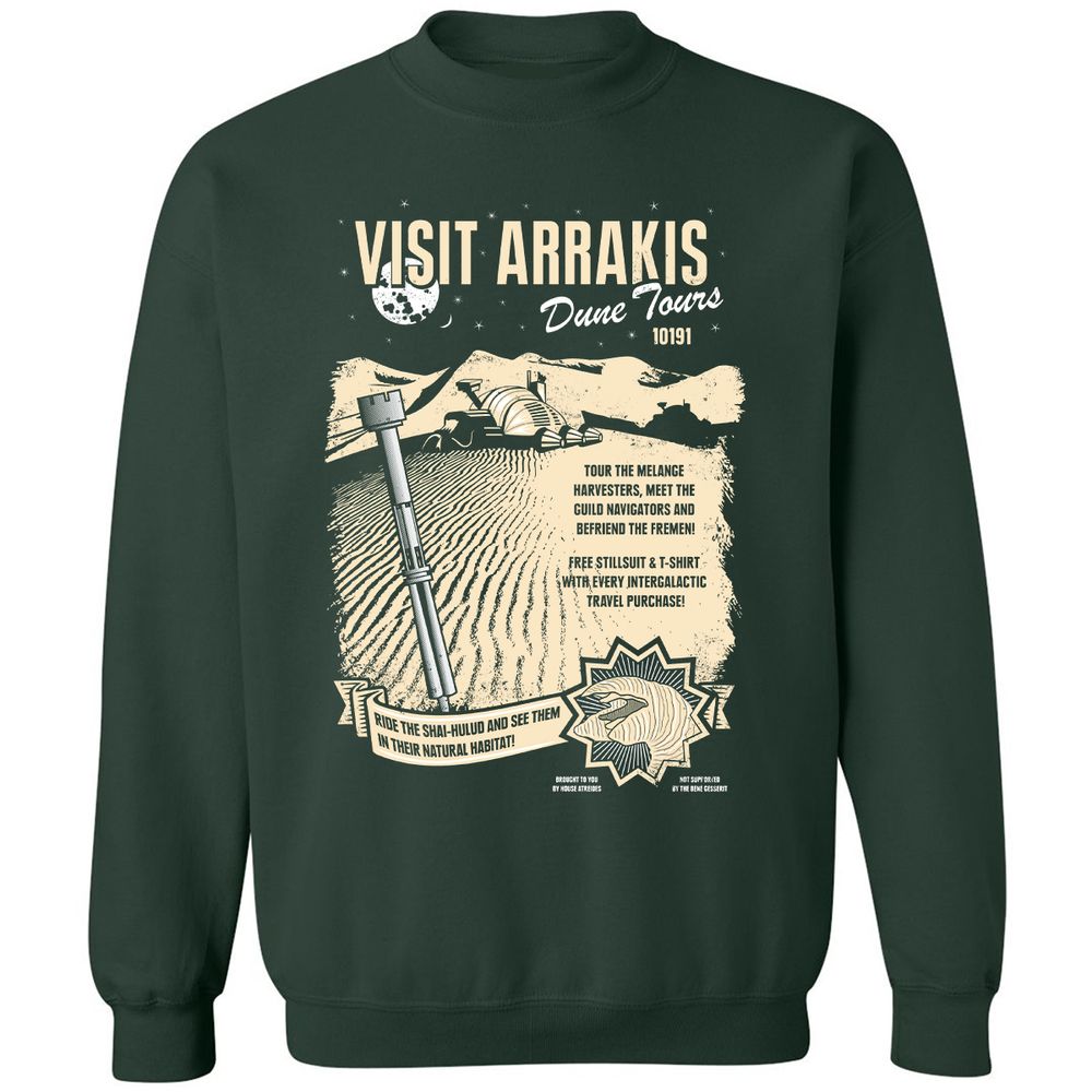 Classic Unisex Sweatshirt - 551SZJ5E - Forest Green - 4