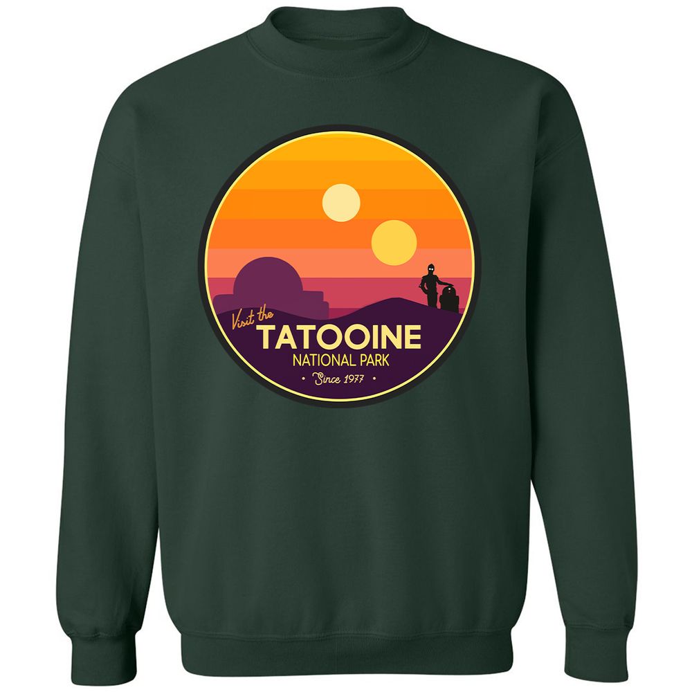 Classic Unisex Sweatshirt - HTQAB5WJ - Forest Green - 4