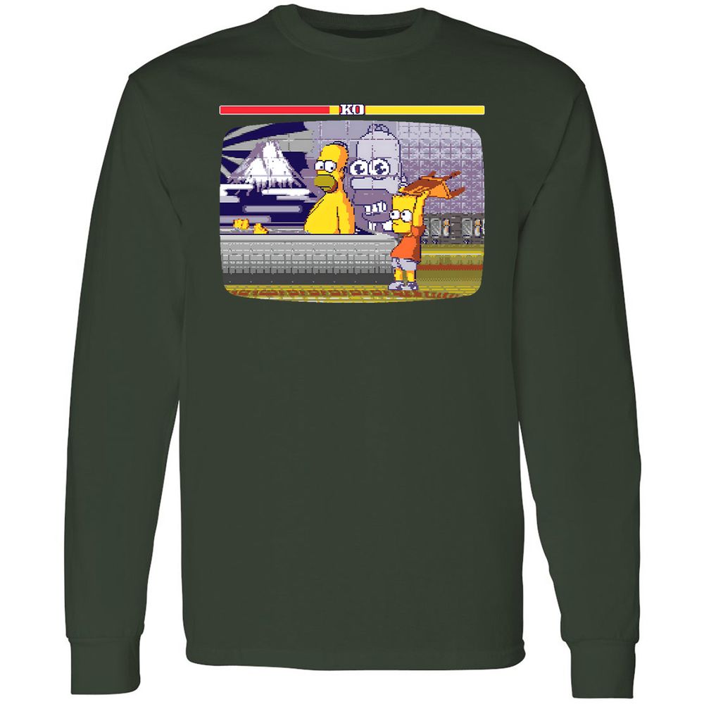 Long Sleeve T-Shirt - 3TRSHVS5 - Forest Green - 4