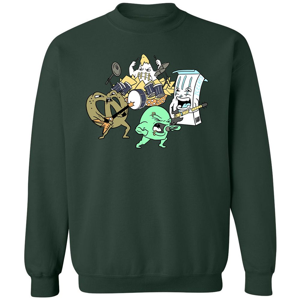 Classic Unisex Sweatshirt - T1A5MJYC - Forest Green - 4