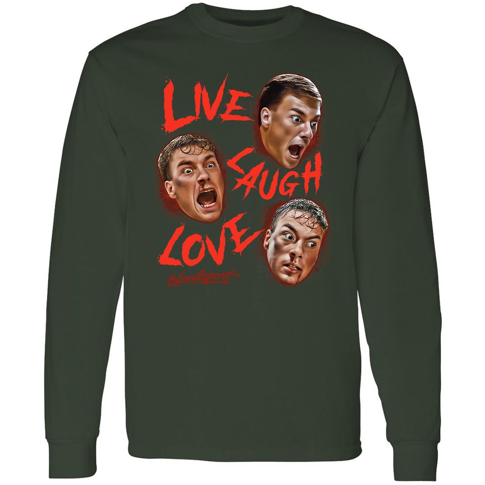 Long Sleeve T-Shirt - S712UXF5 - Forest Green - 4