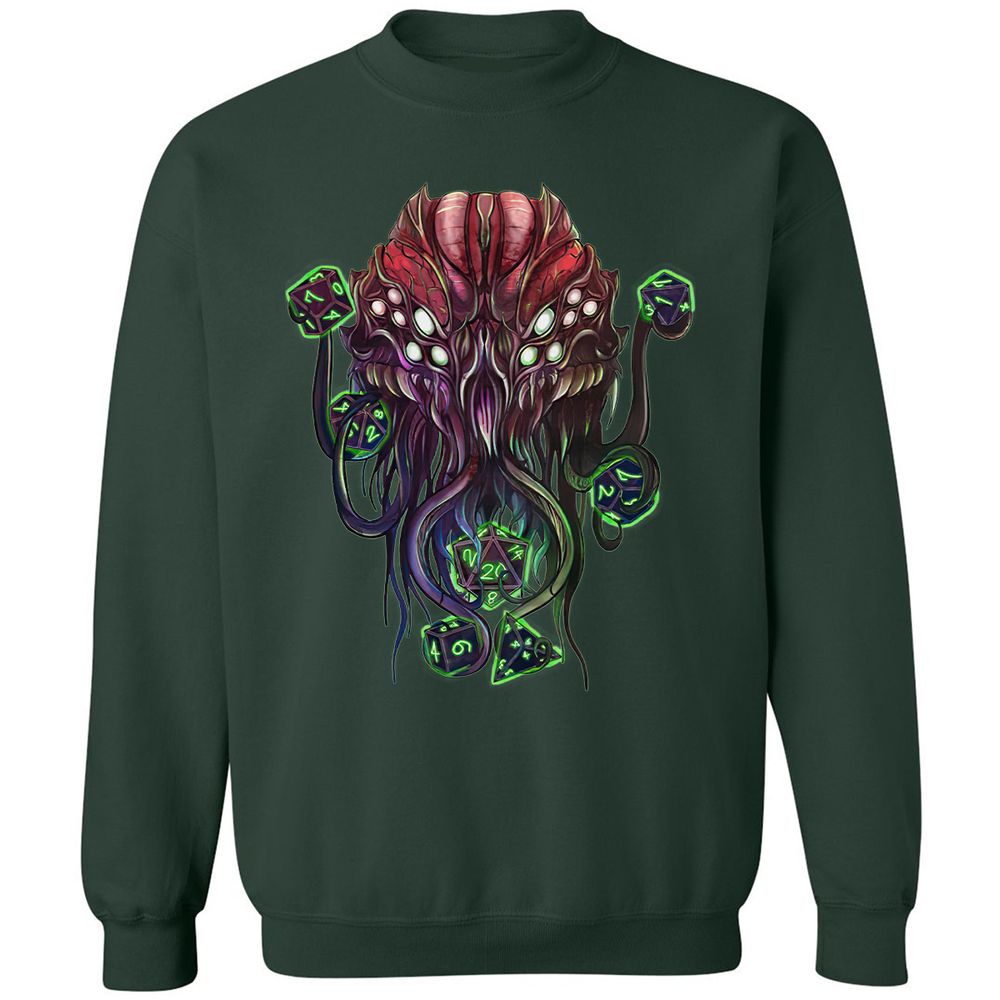 Classic Unisex Sweatshirt - HAKZXELS - Forest Green - 4
