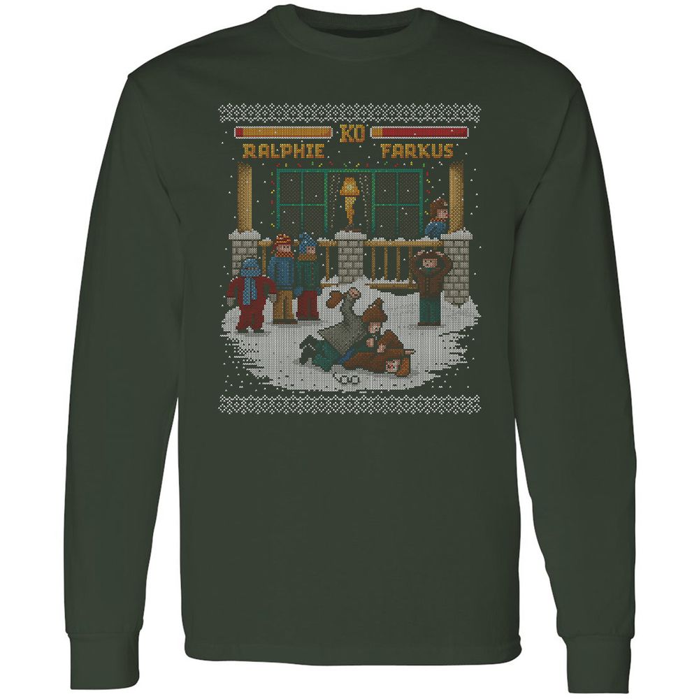 Long Sleeve T-Shirt - 65CGSX9C - Forest Green - 4