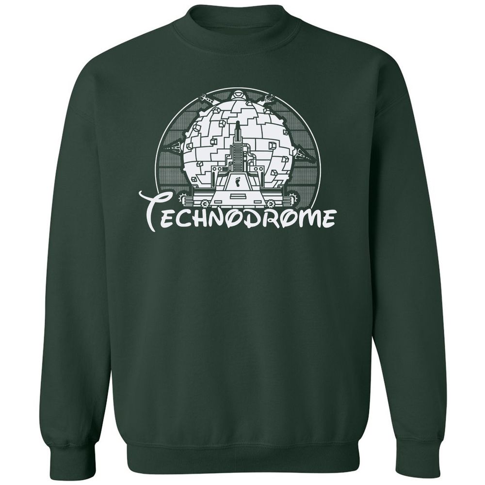 Classic Unisex Sweatshirt - 1KBGHHC7 - Forest Green - 4