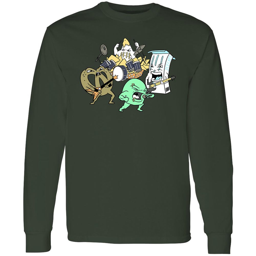 Long Sleeve T-Shirt - S9PCNXWT - Forest Green - 4