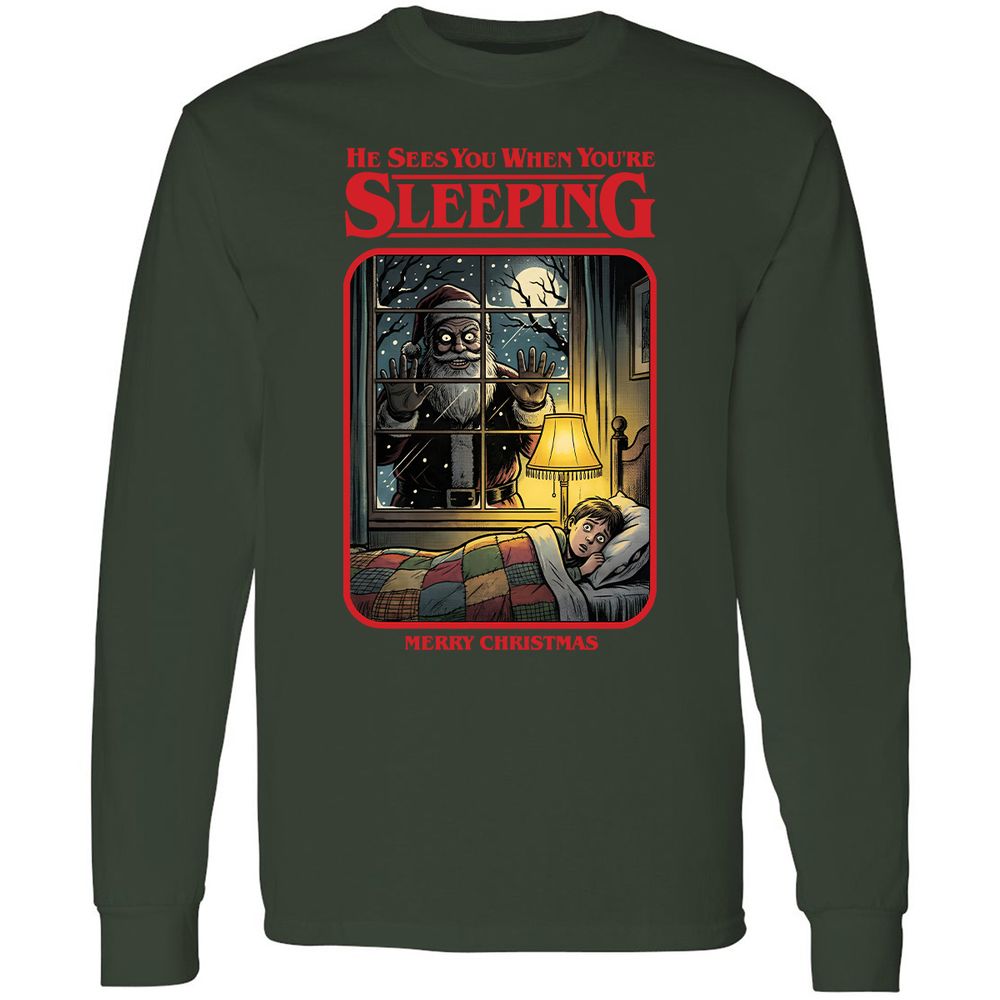 Long Sleeve T-Shirt - AHVNSDJQ - Forest Green - 4