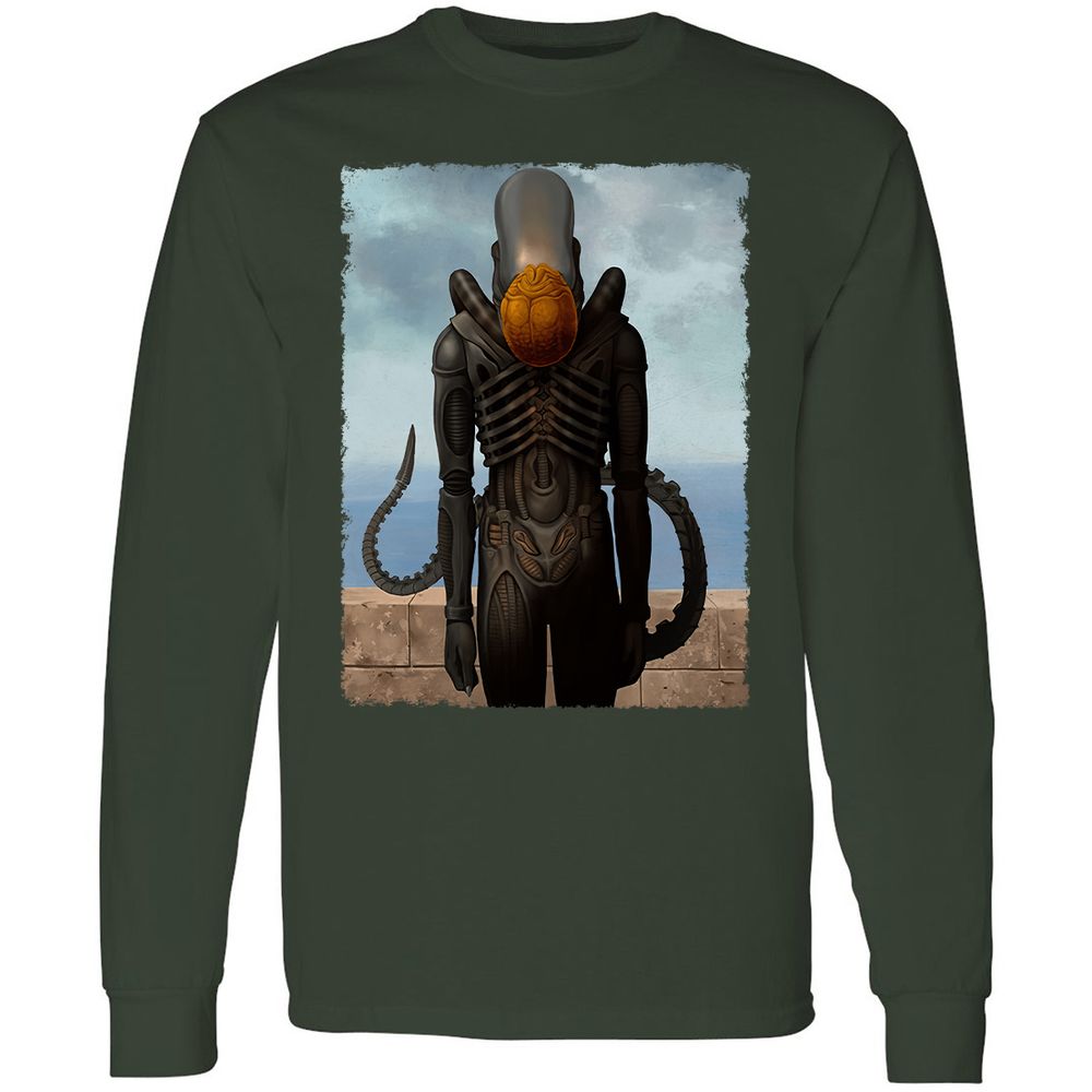 Long Sleeve T-Shirt - 9BQJ2ACC - Forest Green - 4