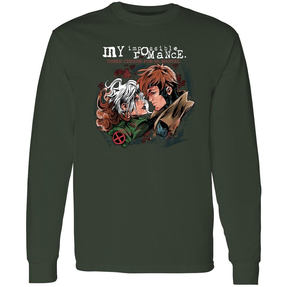 Long Sleeve T-Shirt - PSKEQJTZ - Forest Green - 4