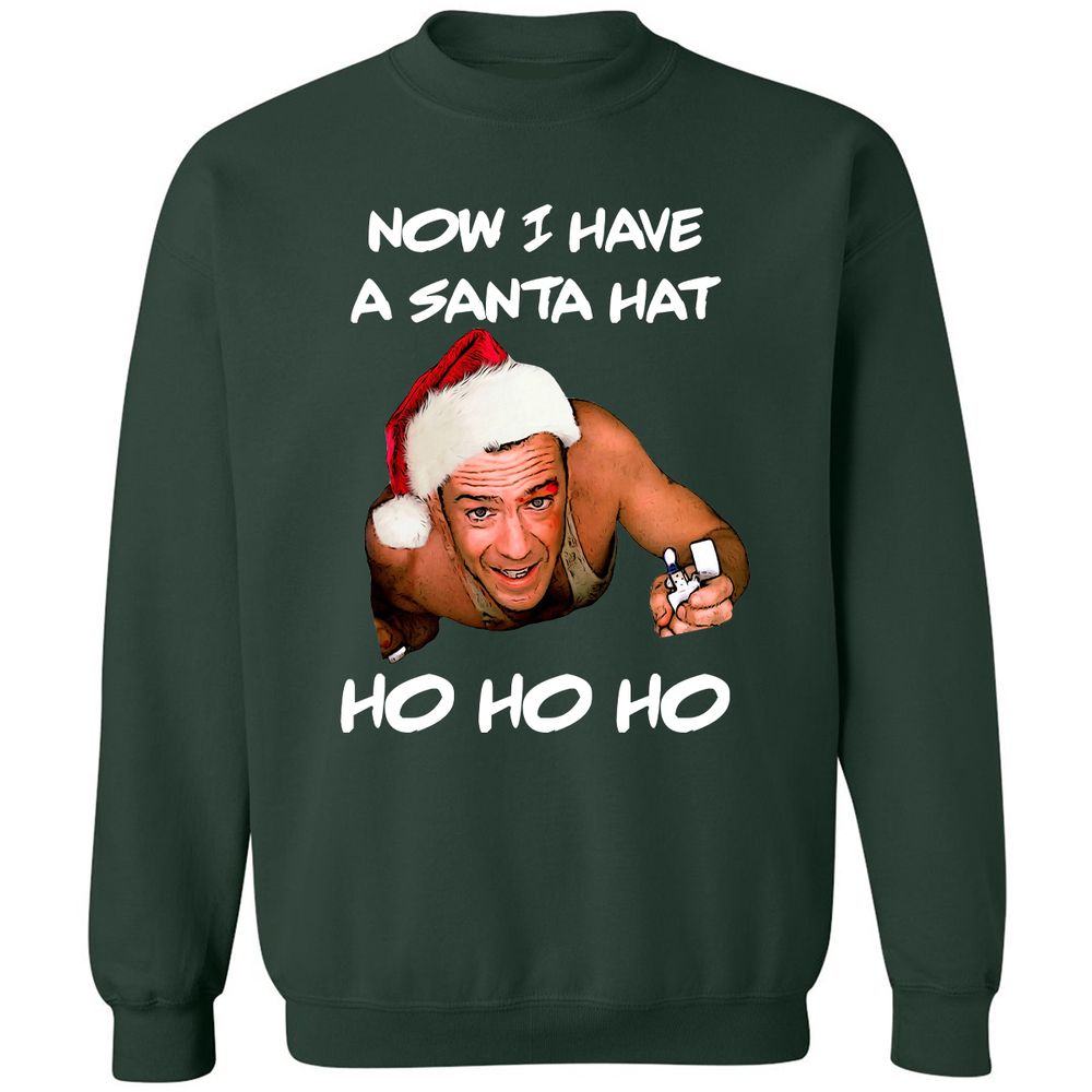 Classic Unisex Sweatshirt - 8MHQUELY - Forest Green - 4