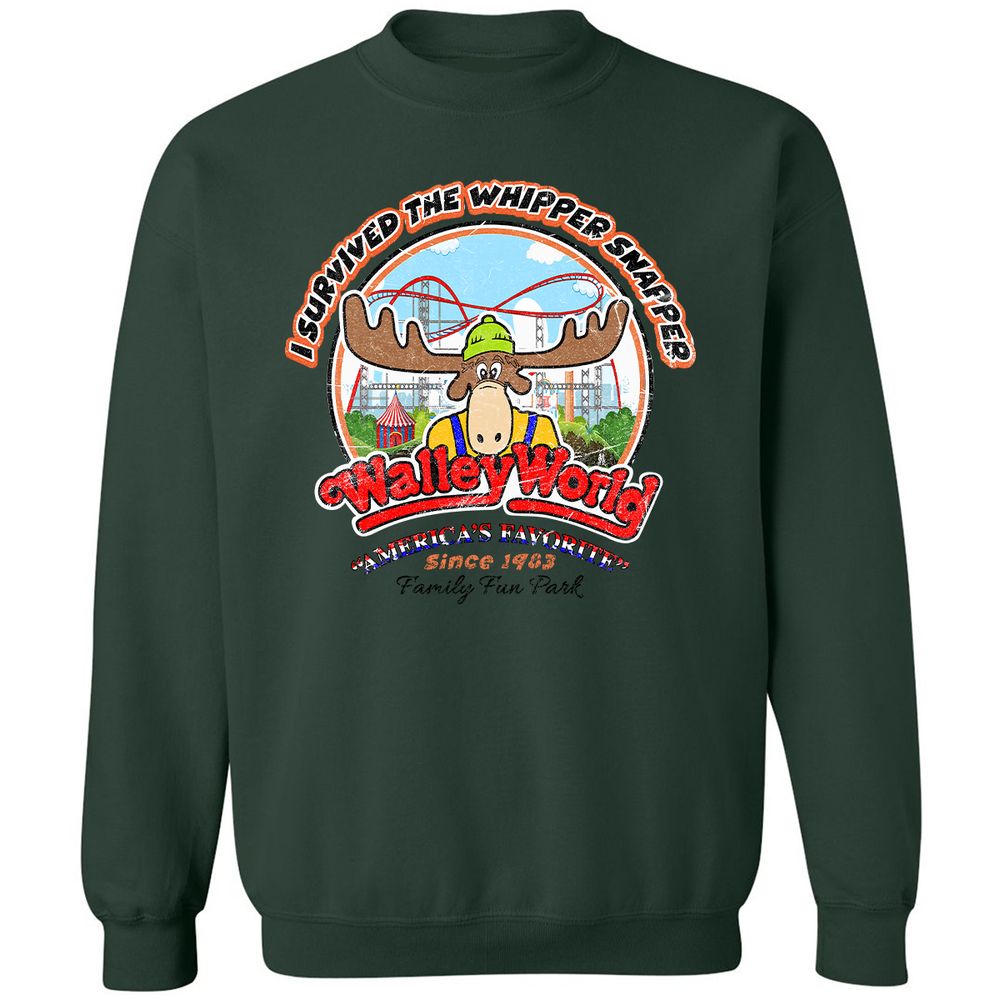 Classic Unisex Sweatshirt - ZLW29PUH - Forest Green - 4