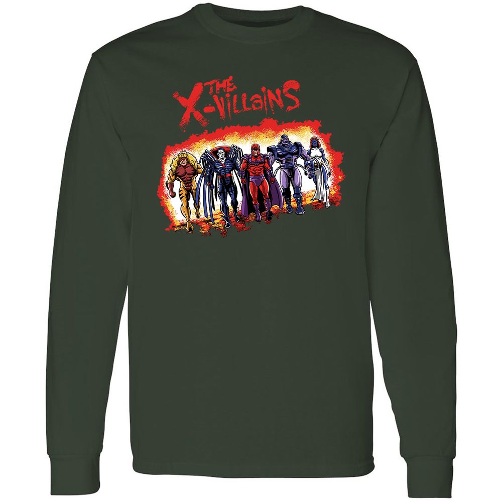 Long Sleeve T-Shirt - HYB75NJE - Forest Green - 4