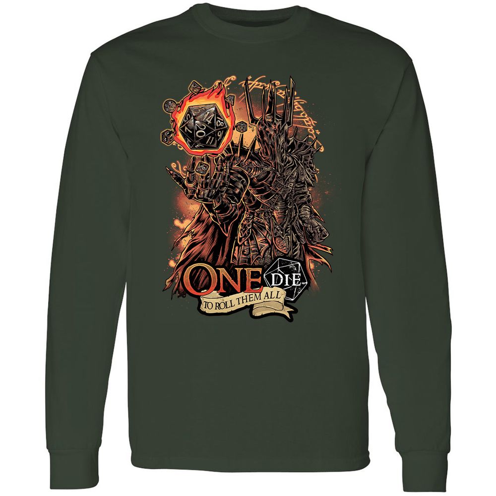 Long Sleeve T-Shirt - REQHNZBH - Forest Green - 4