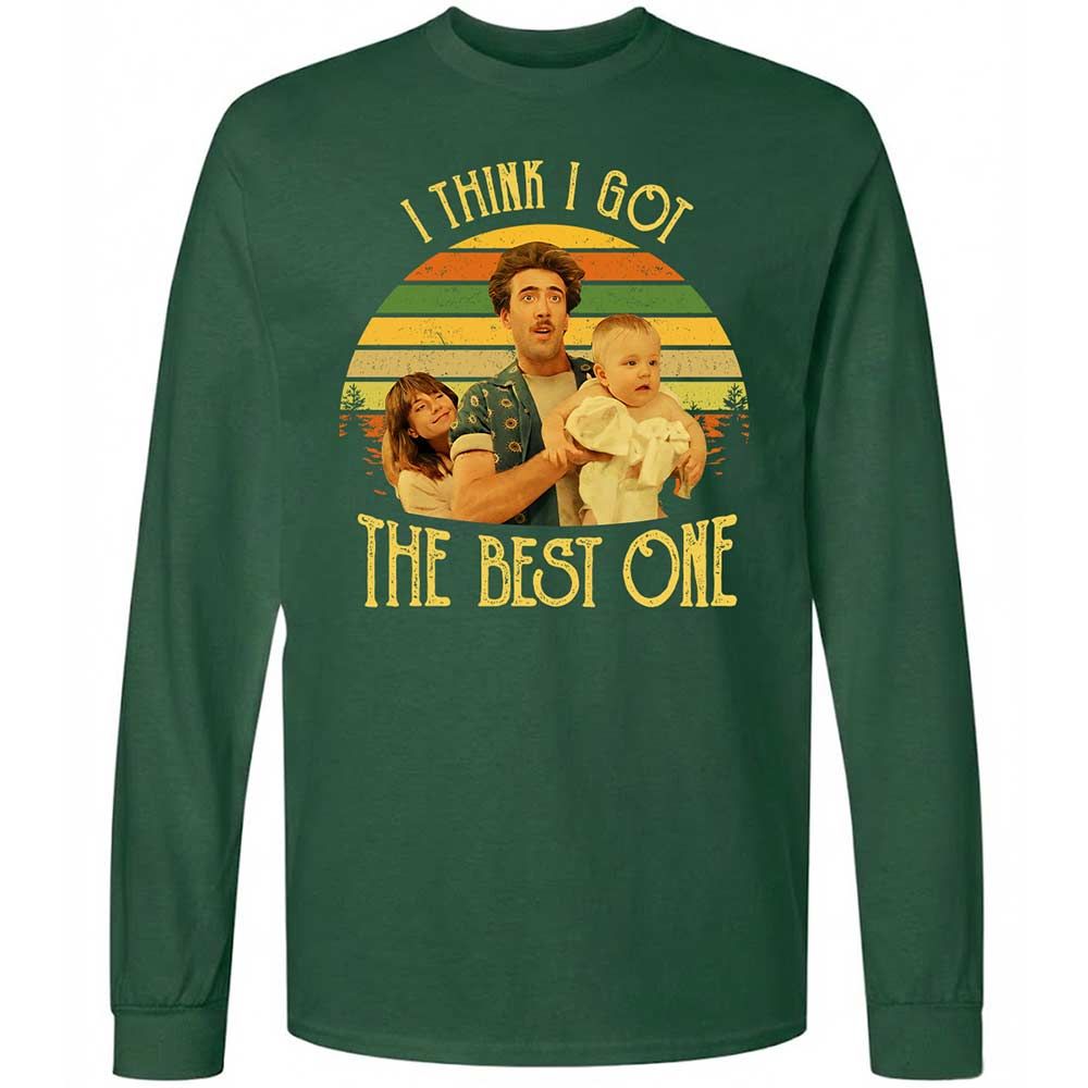 Long Sleeve T-Shirt - 4Z19H5B1 - Forest Green - 4