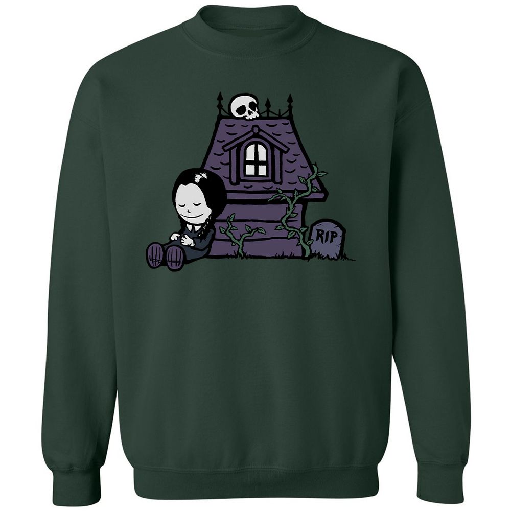 Classic Unisex Sweatshirt - N487NK84 - Forest Green - 4