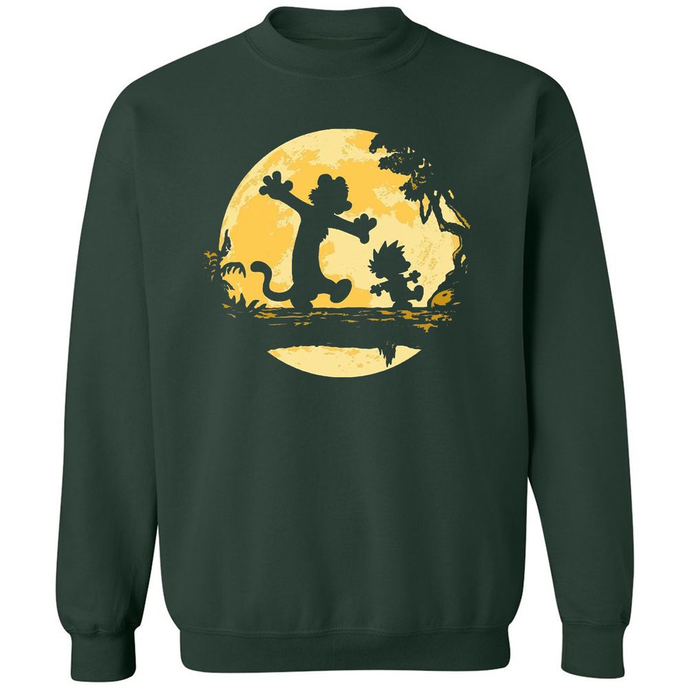 Classic Unisex Sweatshirt - 214J6YYT - Forest Green - 4