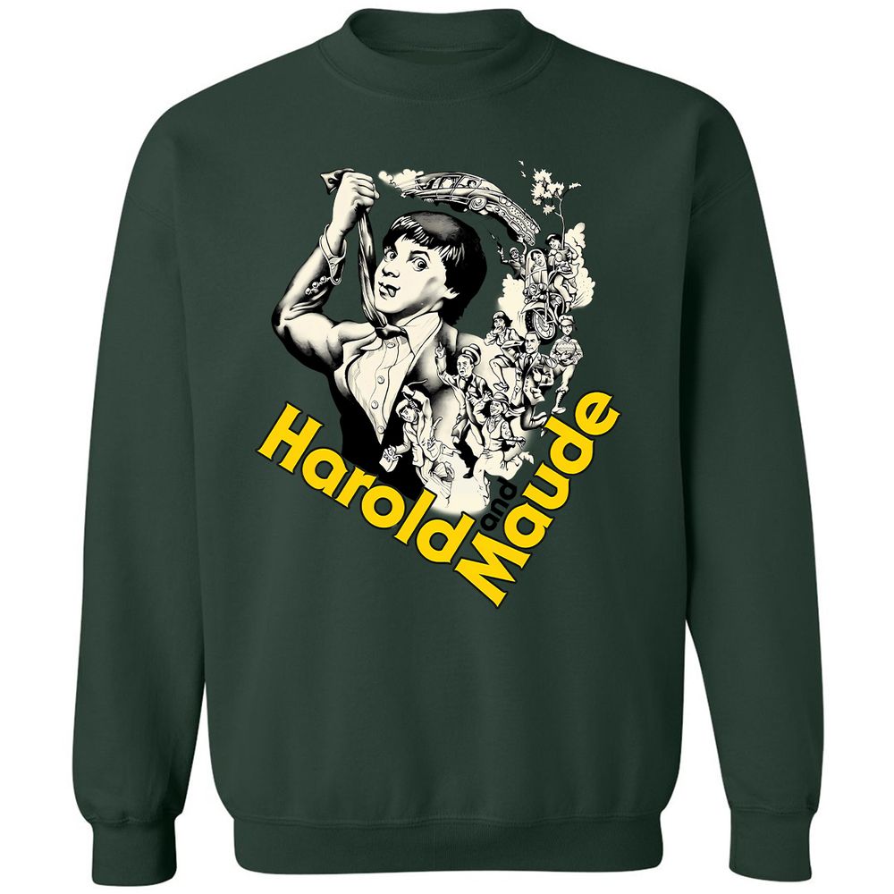 Classic Unisex Sweatshirt - Q8ZWV8F6 - Forest Green - 4