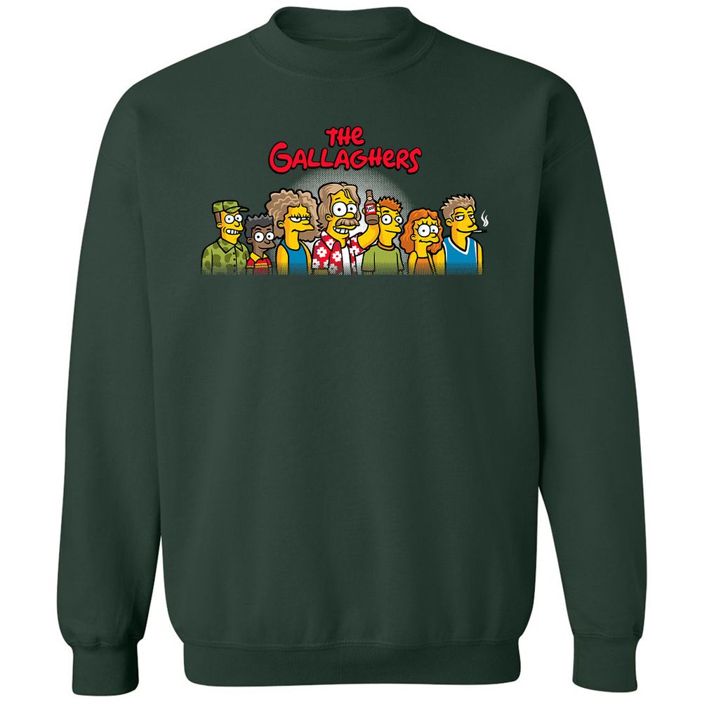 Classic Unisex Sweatshirt - G3J46REE - Forest Green - 4