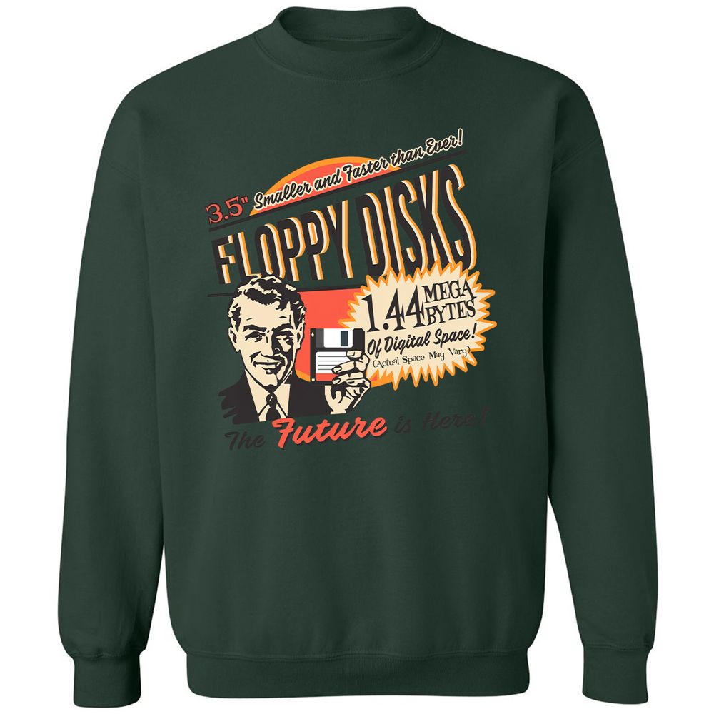 Floppy Disk Retro - Forest Green - 4