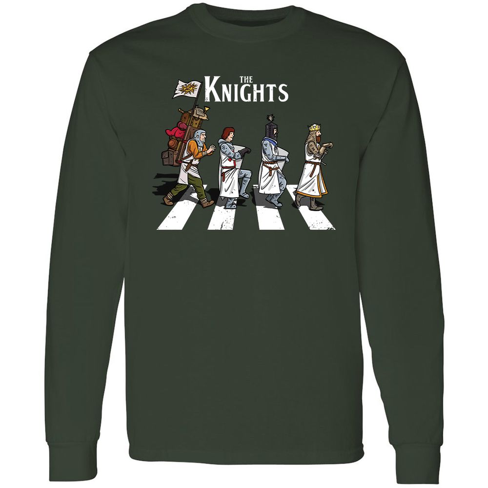 Long Sleeve T-Shirt - BSKY7NNZ - Forest Green - 4