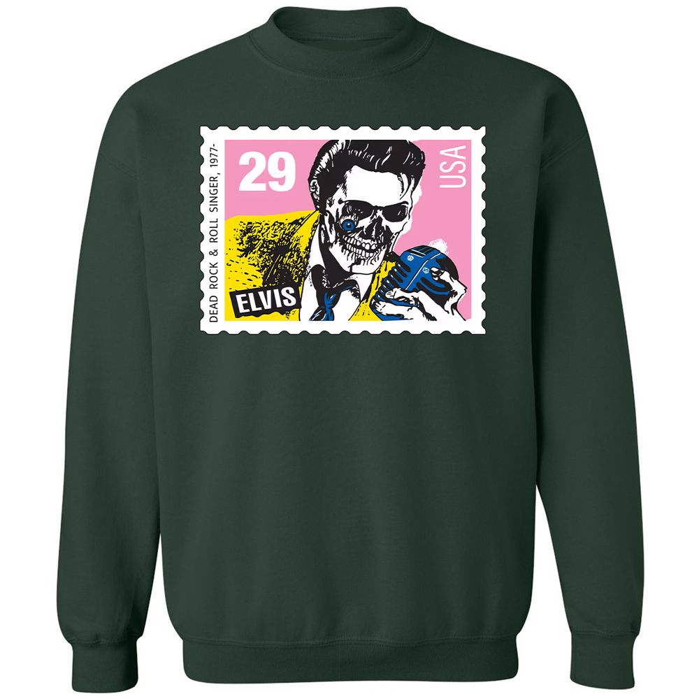 Classic Unisex Sweatshirt - XYR76VJY - Forest Green - 4