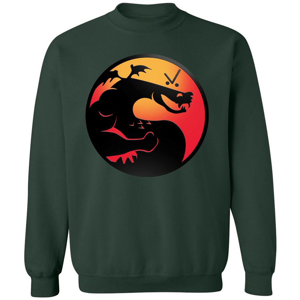 Classic Unisex Sweatshirt - A5NY9DUF - Forest Green - 4