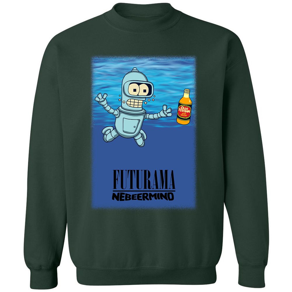 Classic Unisex Sweatshirt - MG8QZ9LG - Forest Green - 4