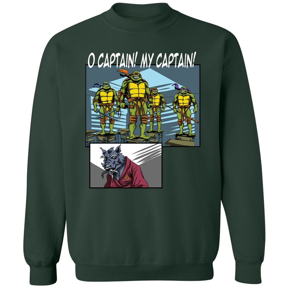 Classic Unisex Sweatshirt - 3S8JP8BY - Forest Green - 4